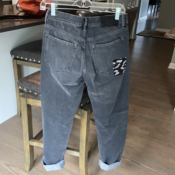 All Saints Boy Fit Patch Jeans - Picture 3 of 7